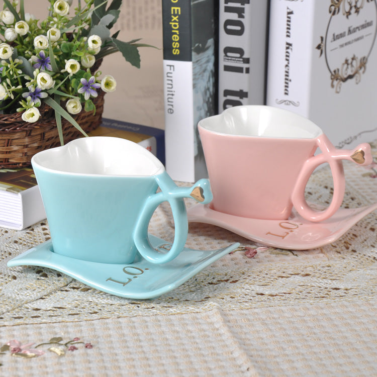 Tasse à café en céramique Love Design
