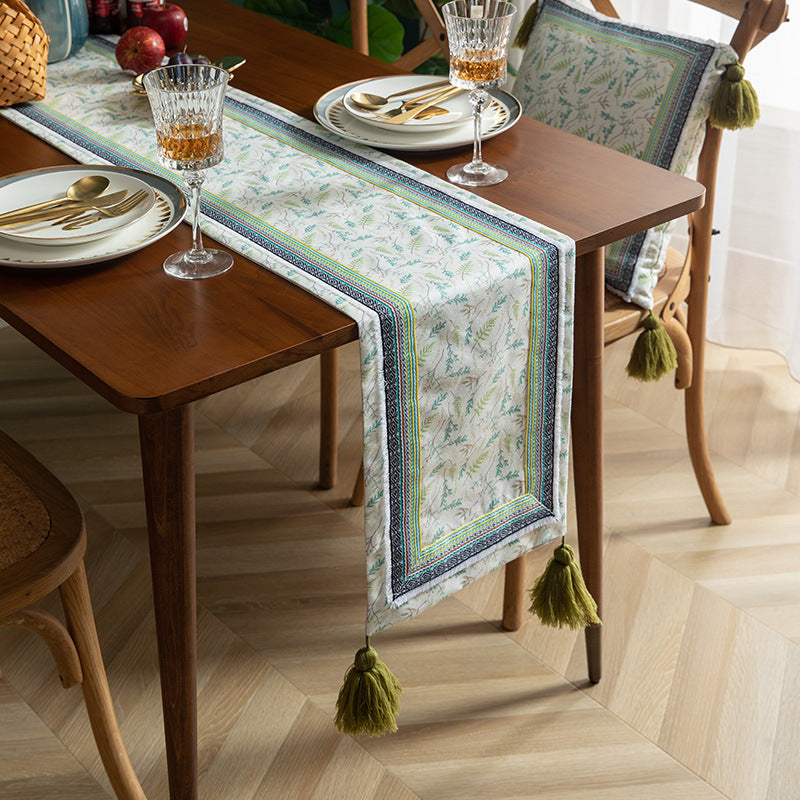 Table Runner Nordic Embroidery