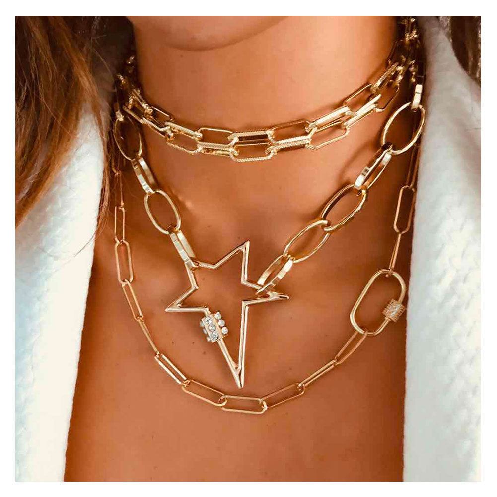 Multi-Layer Necklace Alloy