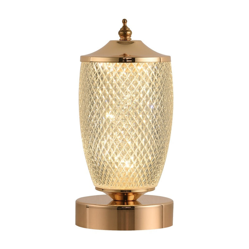 Petite lampe de chevet à piles pour chambre à coucher, salon