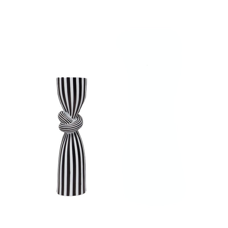 Modern Knotted Candle Holder Unique Home Decor Accent