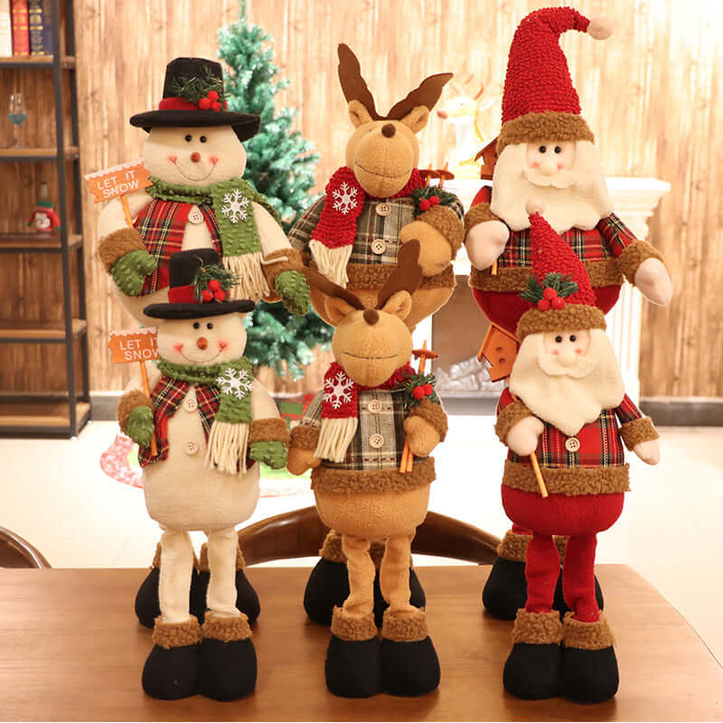 Décorations de Noël Poupée rétractable
