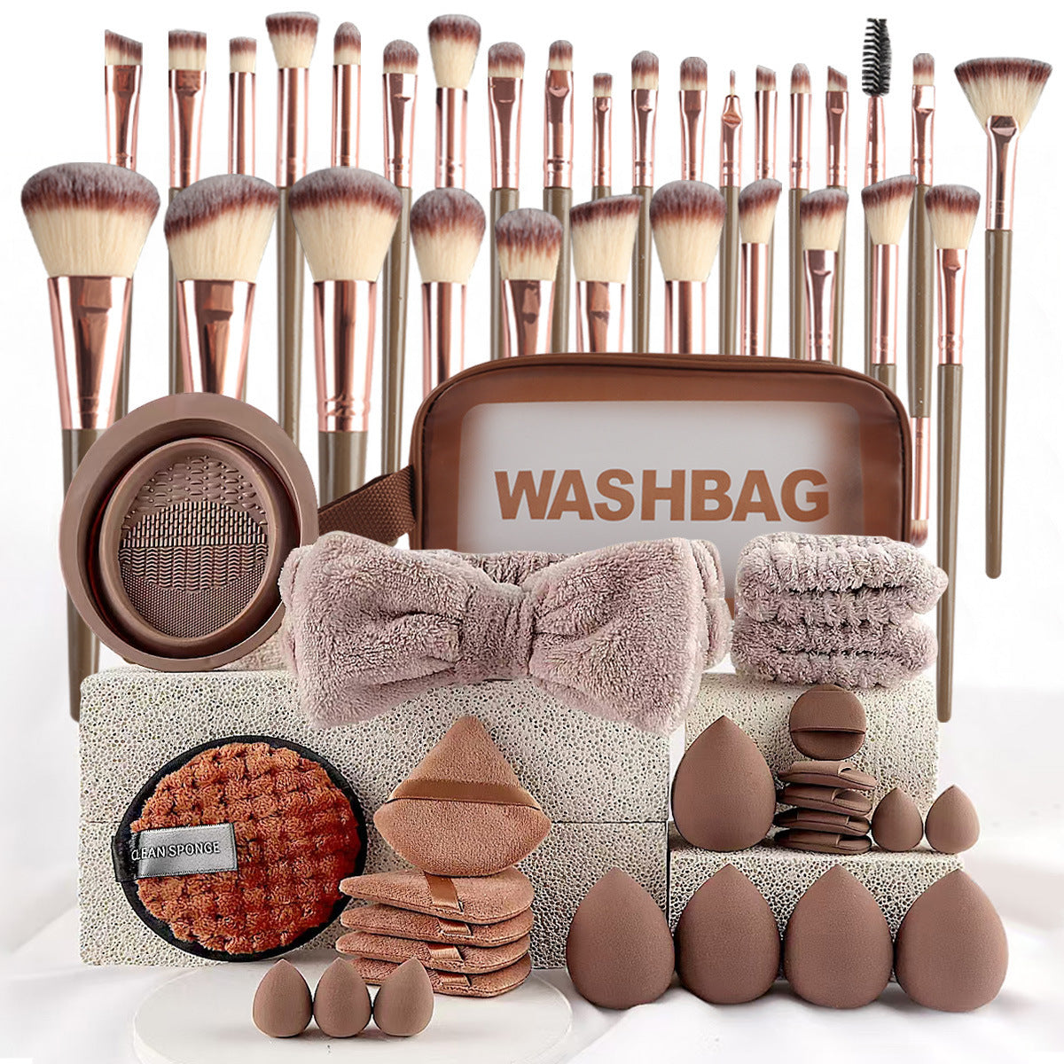 Beauty Tools Major Combination Suit Face Wash Makeup Full Set