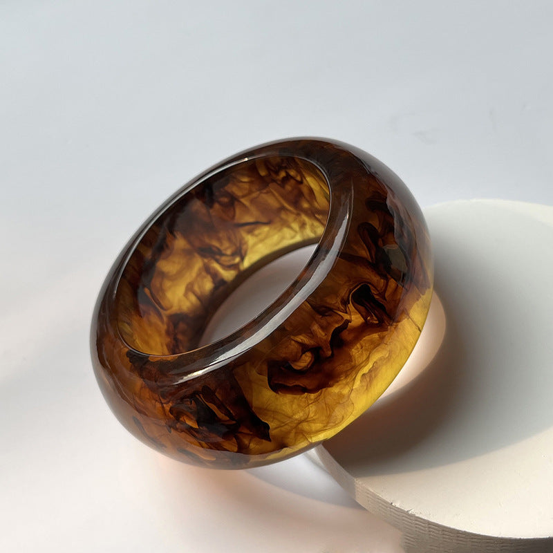 Blooming Spring Resin Bracelet