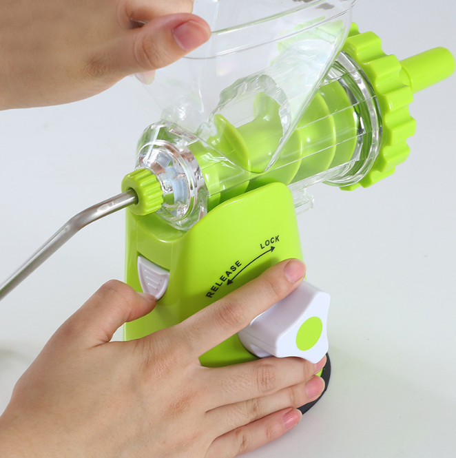 Lime-Green Meat Grinder