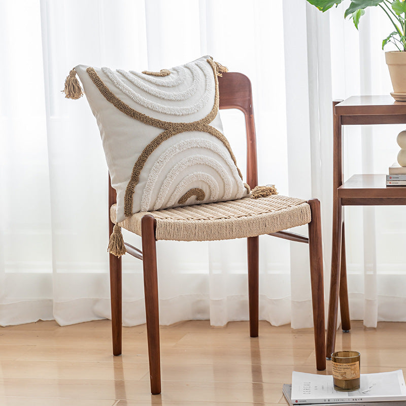 Bohemian Tufted Pillow Cover