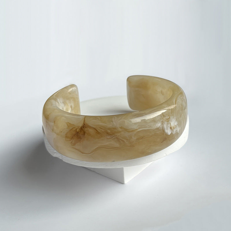 Blooming Spring Resin Bracelet