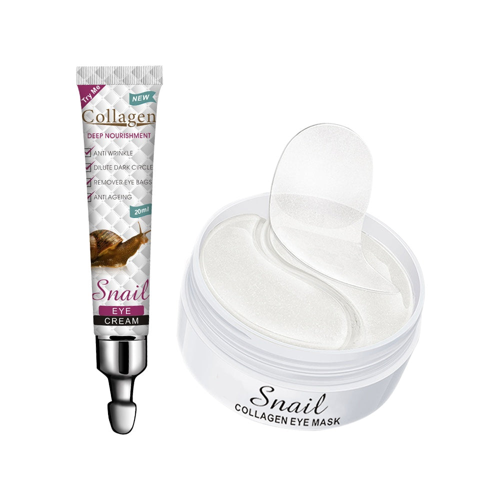 Snail Collagen Eye Cream-Brightening and Firming Skin Tone