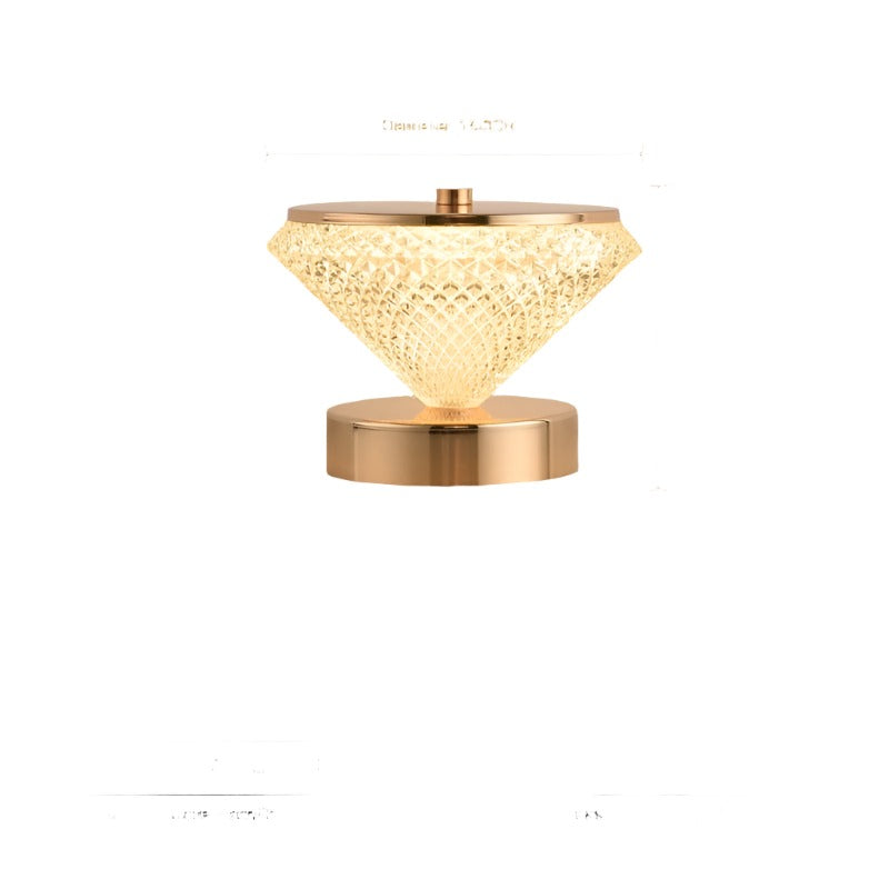 Petite lampe de chevet à piles pour chambre à coucher, salon