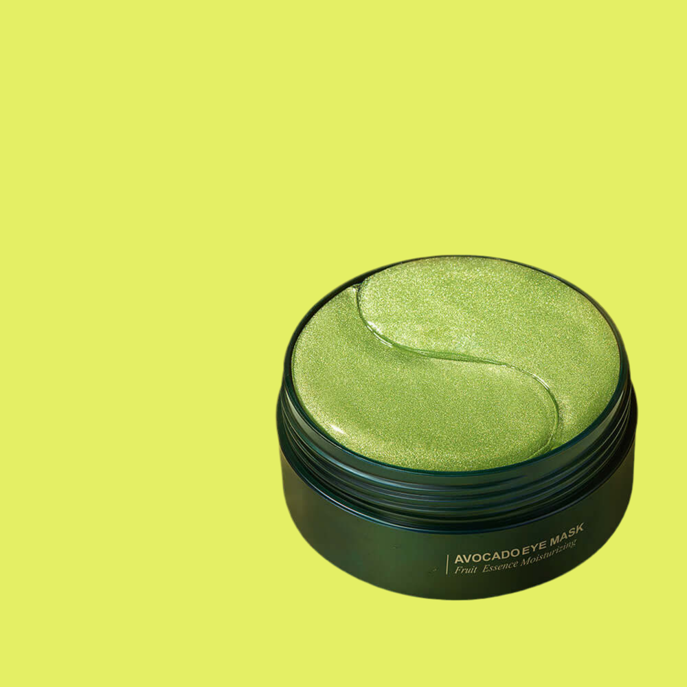 30 pair Hydrating Brightening Gold and Avocado Eye Mask