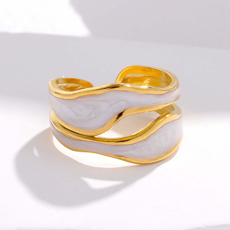 Titanium Steel Adjustable Ring