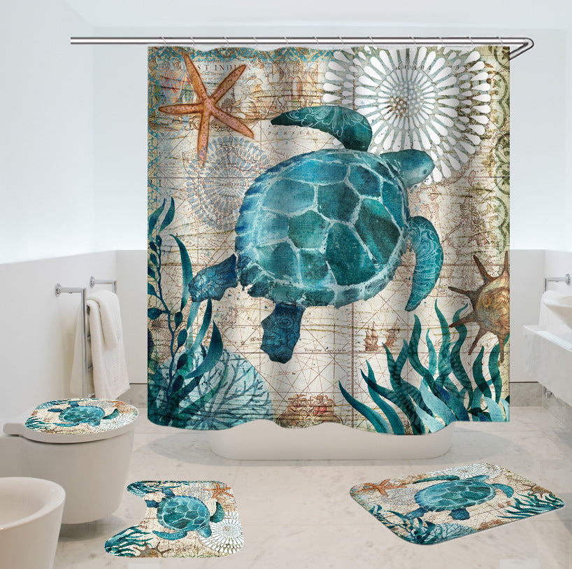 Shower Curtain-Waterproof