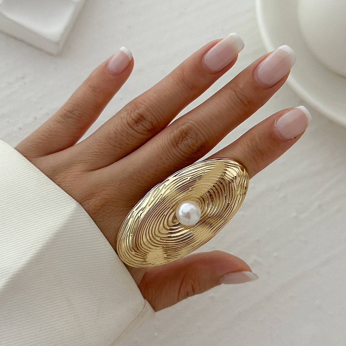 Adjustable Sizing Ring for a Comfortable Fit and Elegant Suitable for Everyday Wear or Layering othe Rings