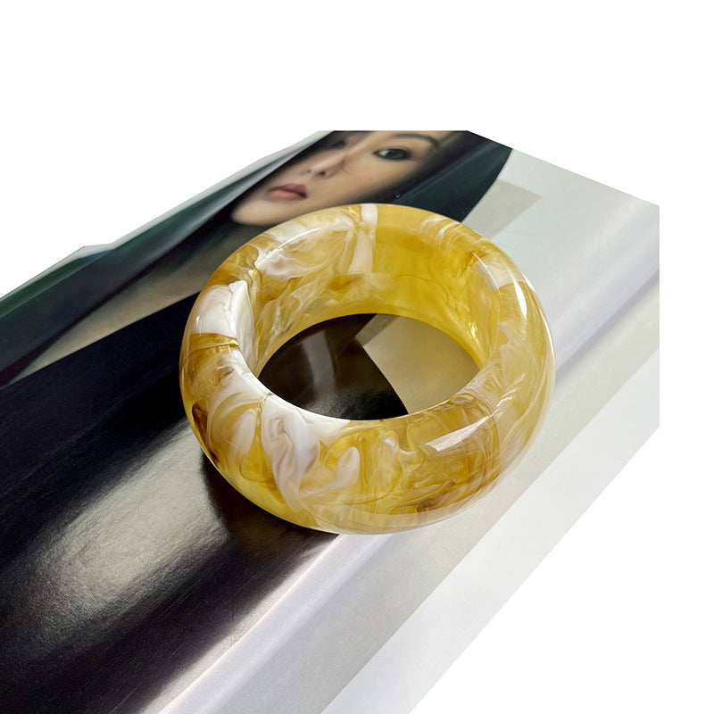 Blooming Spring Resin Bracelet