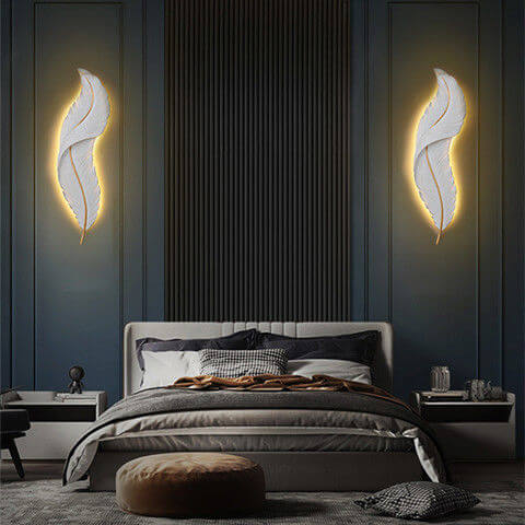 Feather LED-Wall Luxury Light