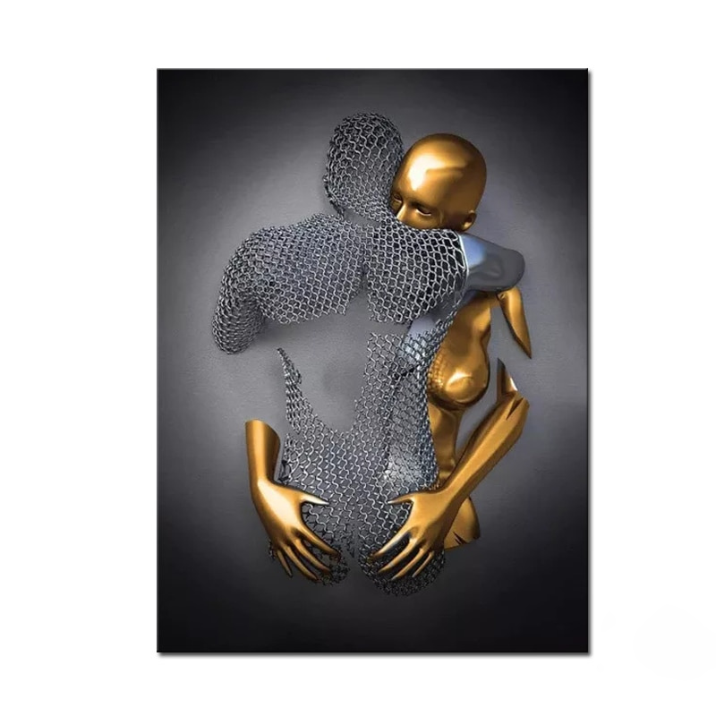 Wall Art for Living Room 3D Metal