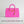 Handbag Lock Pink