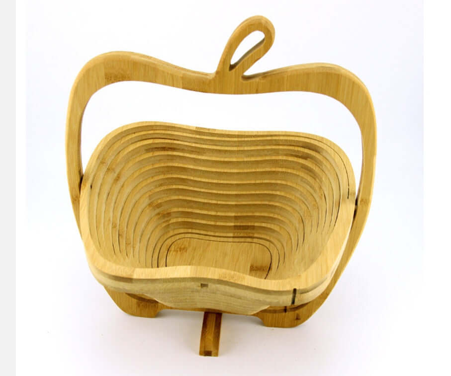 Apple Shaped Basket and Collapsible Basket