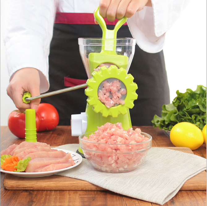 Lime-Green Meat Grinder