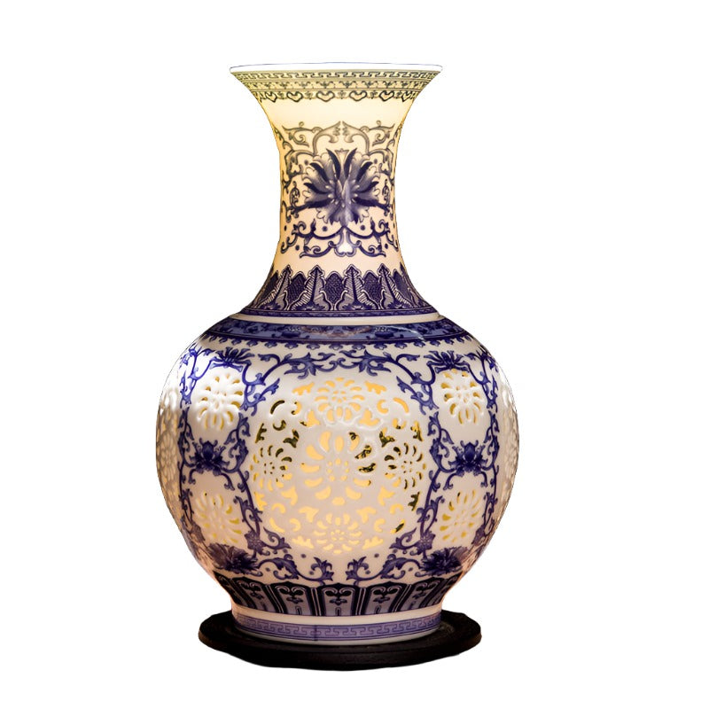 Antique Bogu Frame Art Display Vase