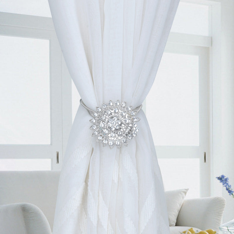 Curtain Magnetic Tieback Flower