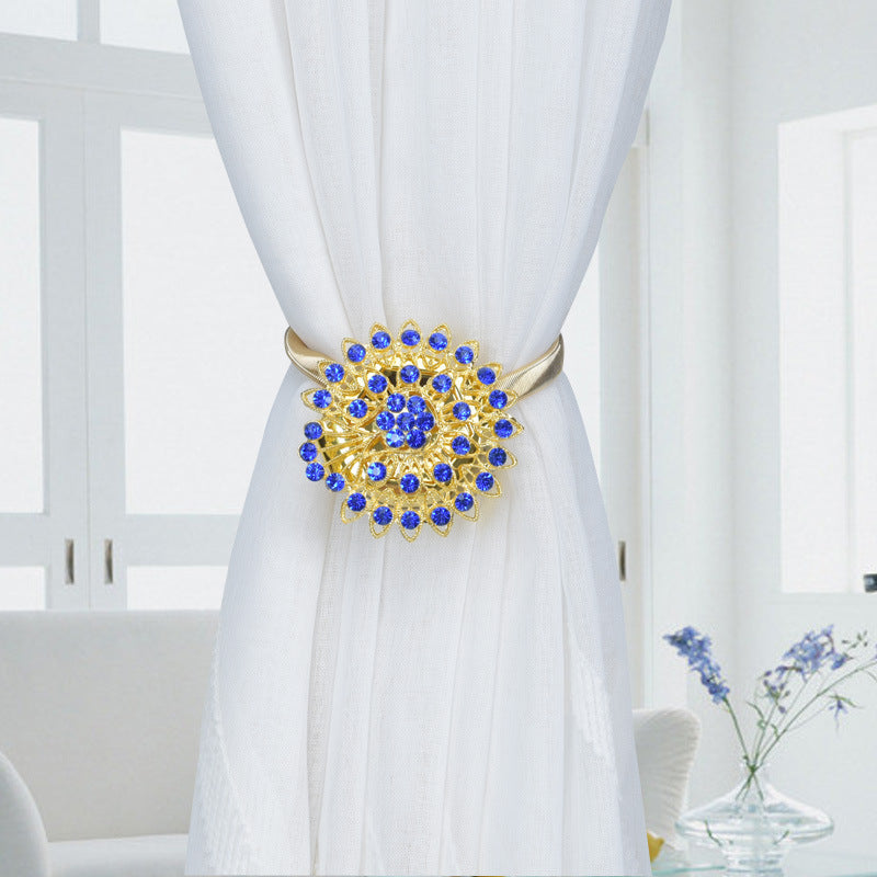 Curtain Magnetic Tieback Flower