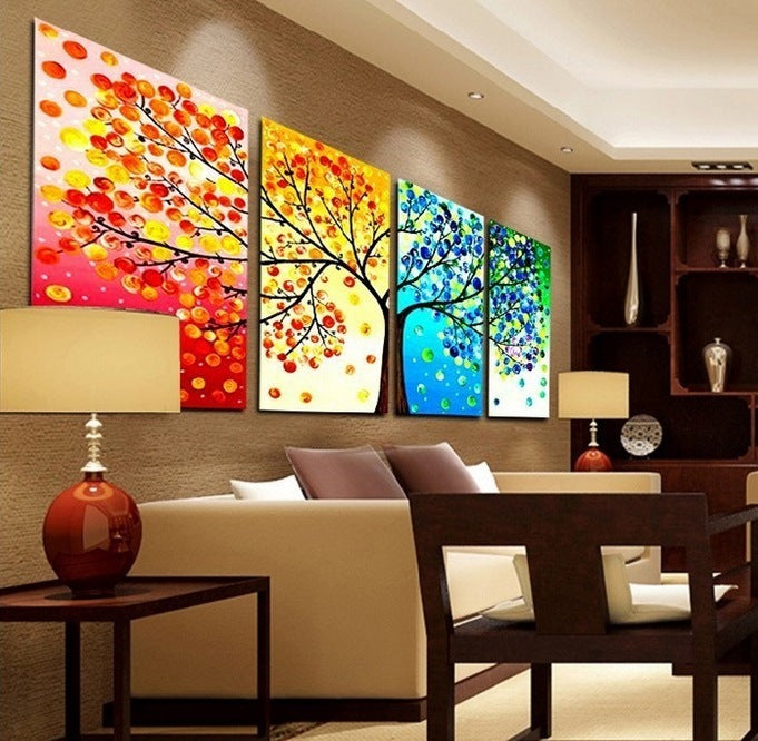 Timeless Elegance Oil Painting Modern Decorative Painting