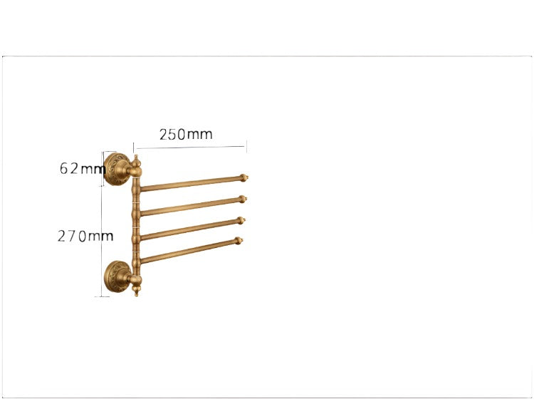 Copper Towel Rack