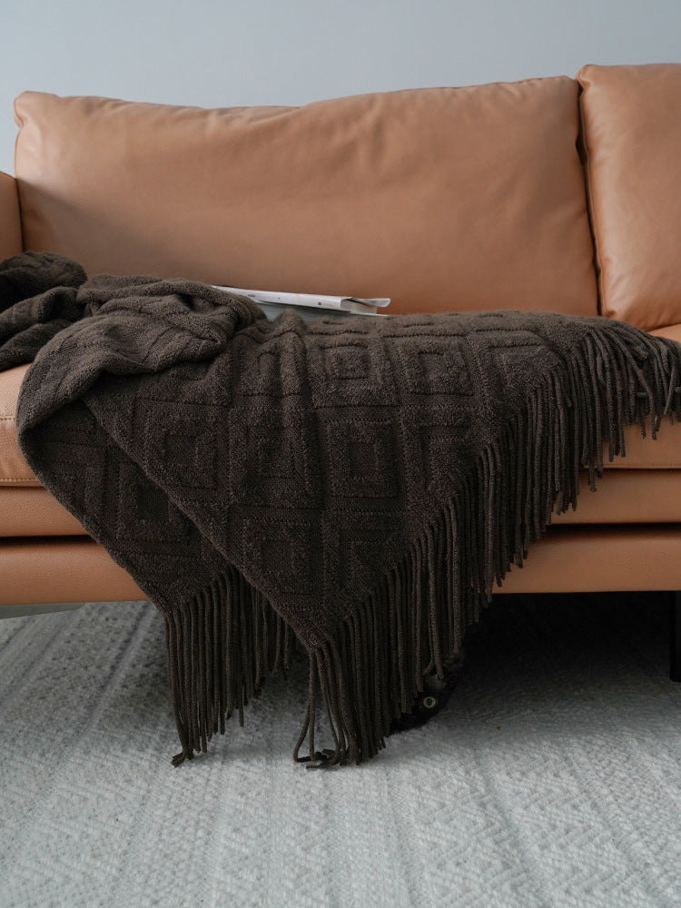 Cozy Throw Knitted Blanket for Any Room