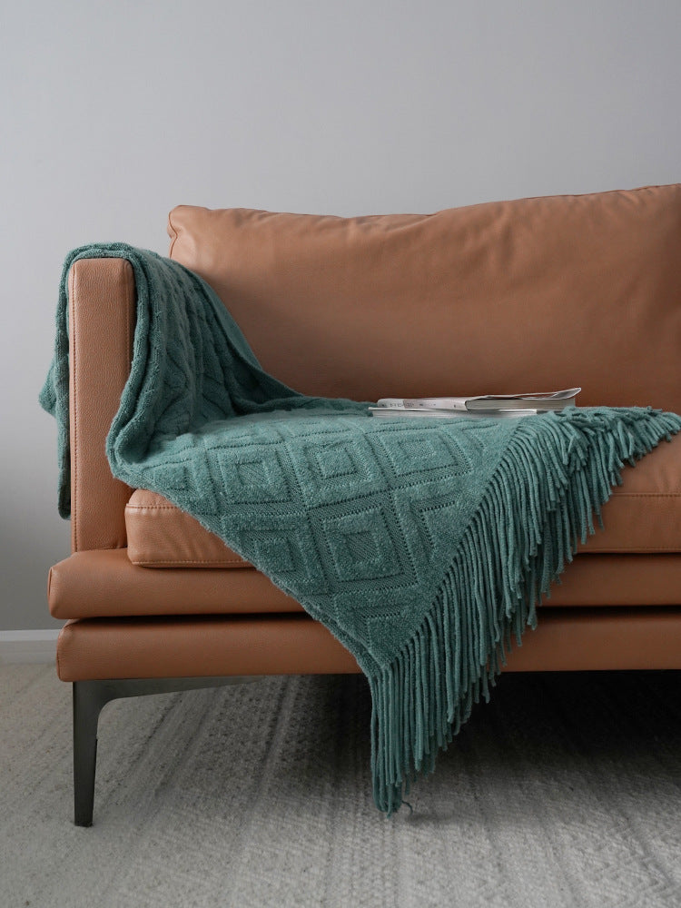 Cozy Throw Knitted Blanket for Any Room