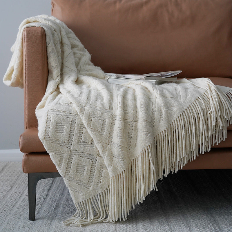 Cozy Throw Knitted Blanket for Any Room