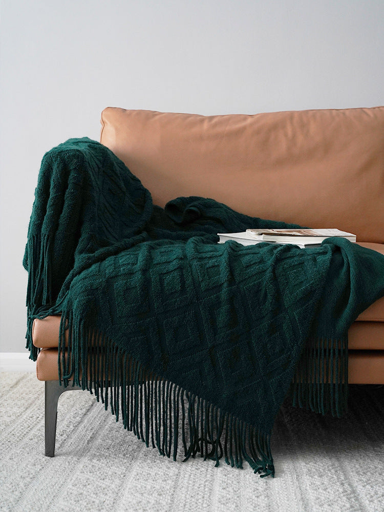 Cozy Throw Knitted Blanket for Any Room