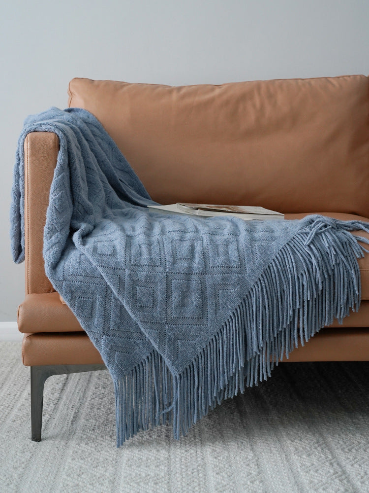 Cozy Throw Knitted Blanket for Any Room