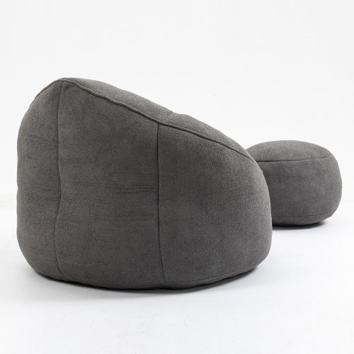 Bean Bag Sofa Chair for Adults-Oversized Lounge Seat for Living Room & Bedroom