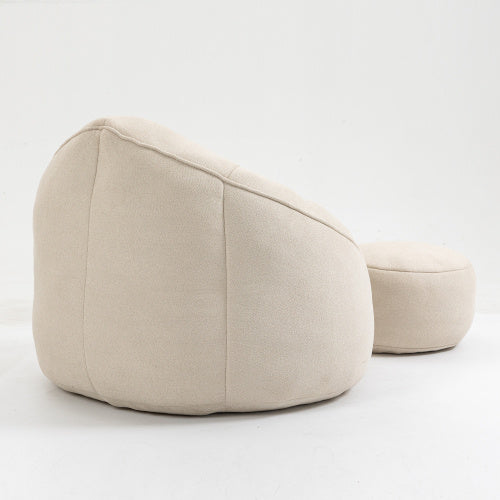 Bean Bag Sofa Chair for Adults-Oversized Lounge Seat for Living Room & Bedroom