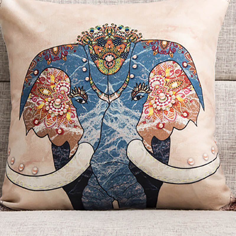 Elephant Pillow Cover