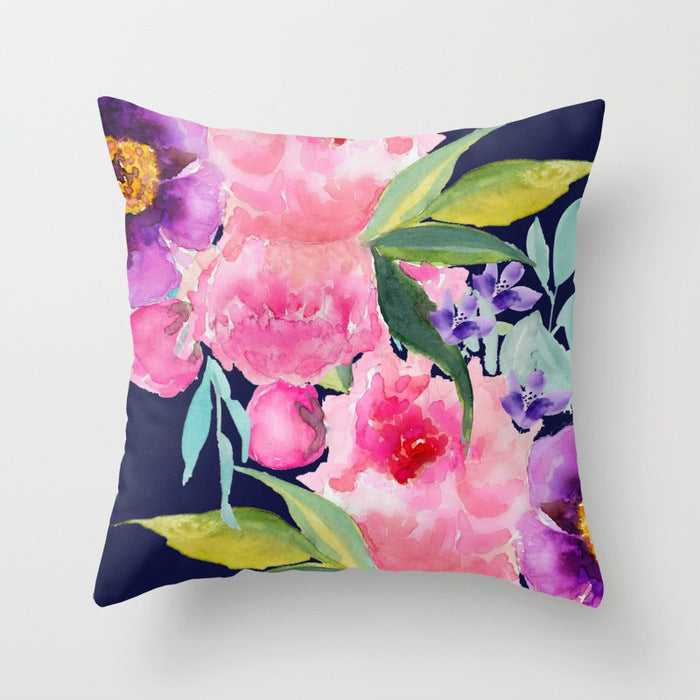 Flower Pillow Cover