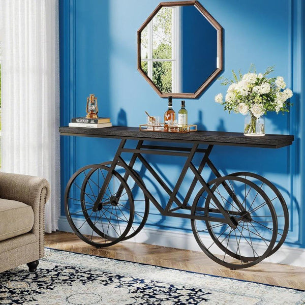 Long Accent Table for Living Room Decor