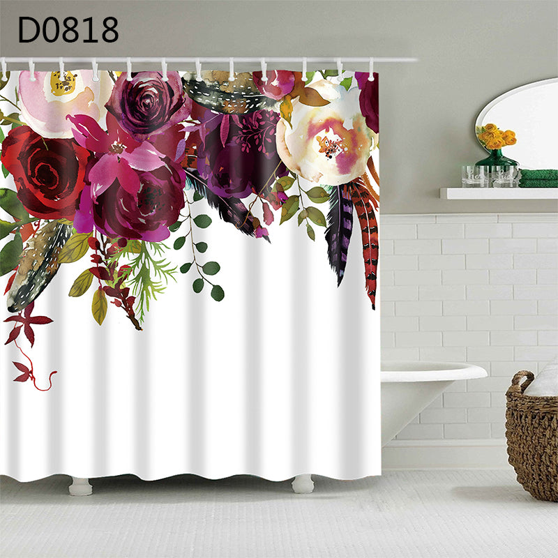 Shower Curtain Waterproof Thickened