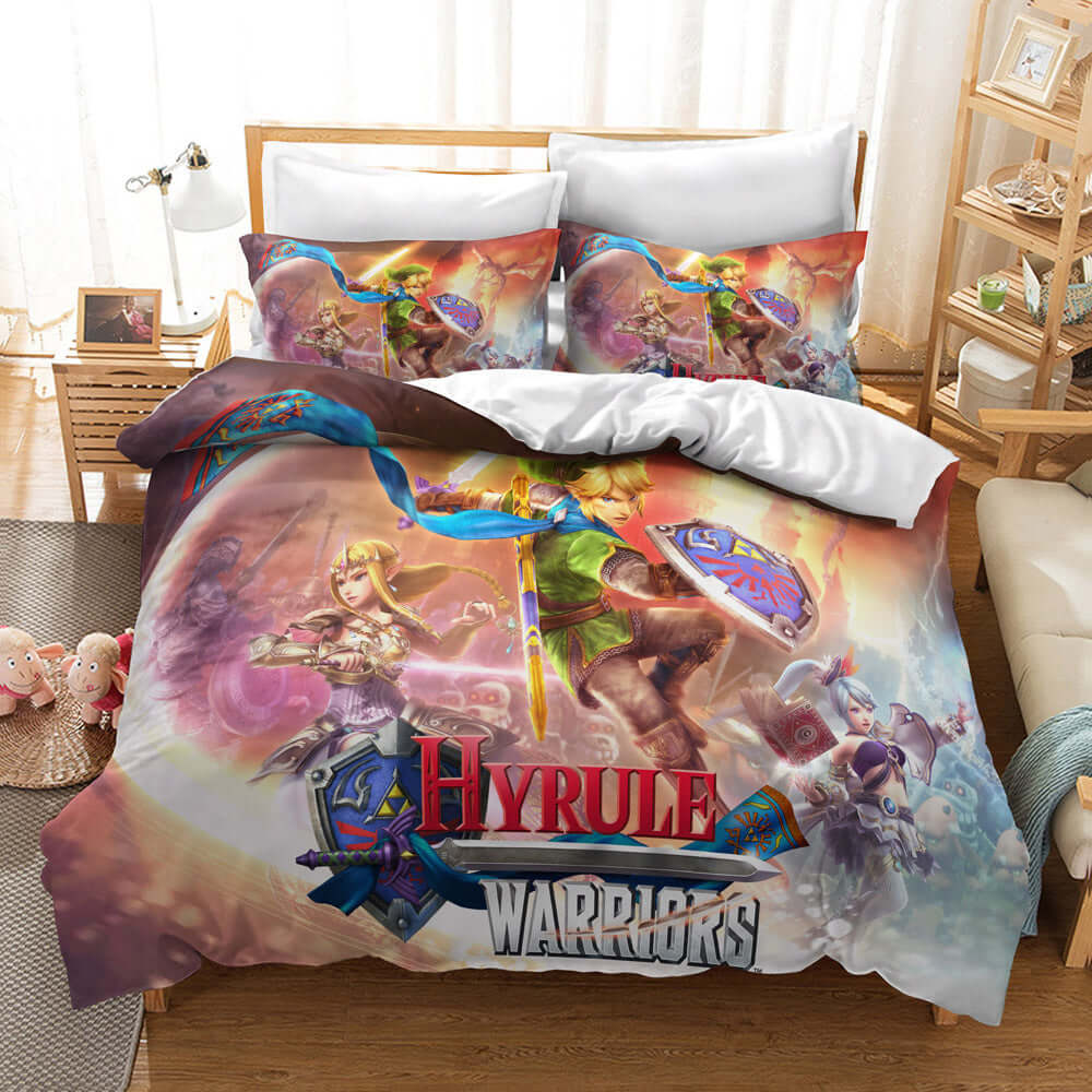 Zelda bedding set of 3 pieces