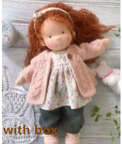 Heirloom Handmade Waldorf Doll in Natural Fabrics