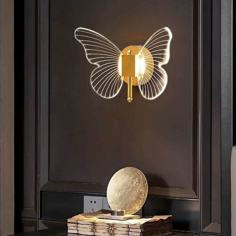 Butterfly Wall Lamp Light Luxury