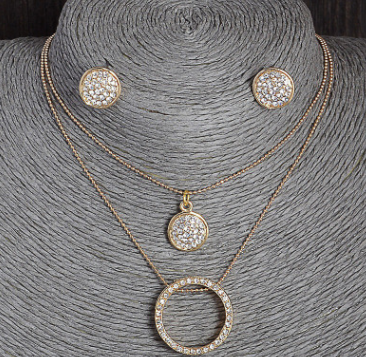 Gold Necklace Set