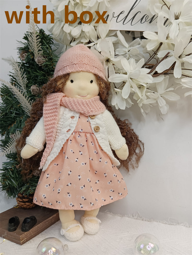 Heirloom Handmade Waldorf Doll in Natural Fabrics