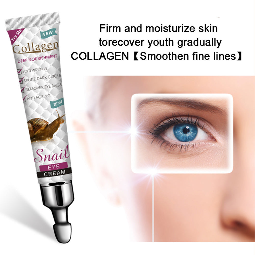 Snail Collagen Eye Cream-Brightening and Firming Skin Tone