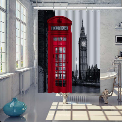 Stylish Polyester Shower Curtain