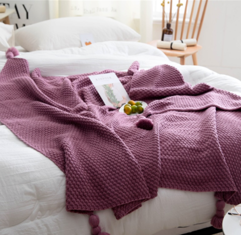 Knit Wool Blanket