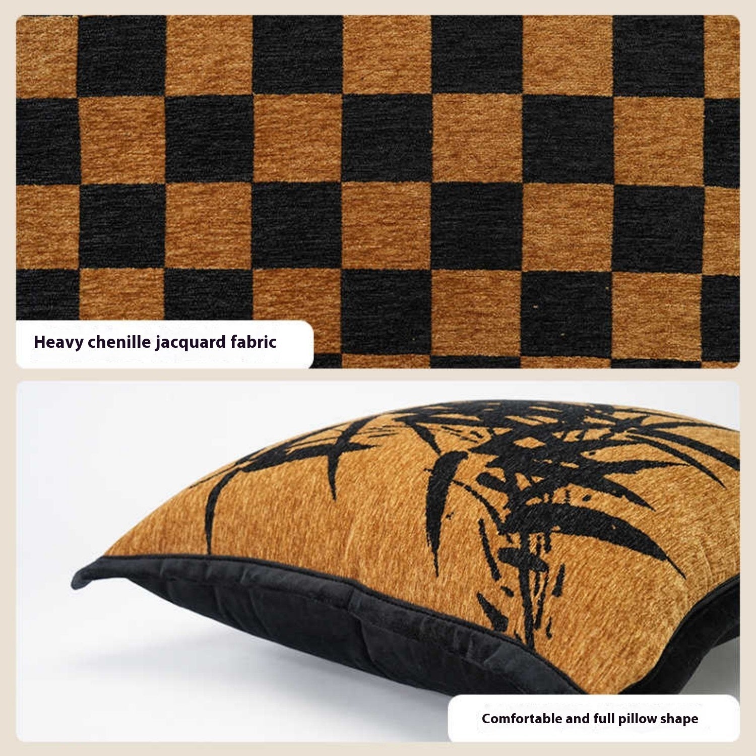 Throw Pillow-Decorative Cushion for Living Room and Bedroom