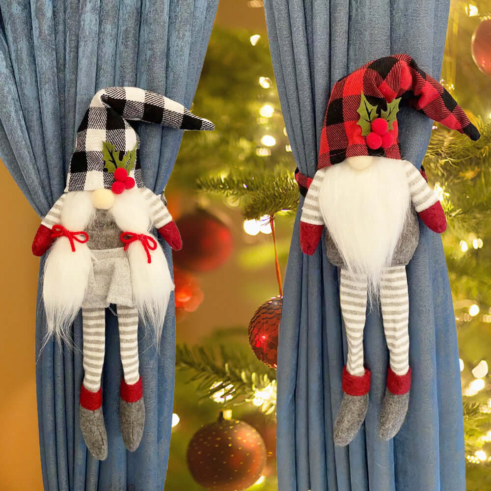 Christmas Decorations Curtain Tie