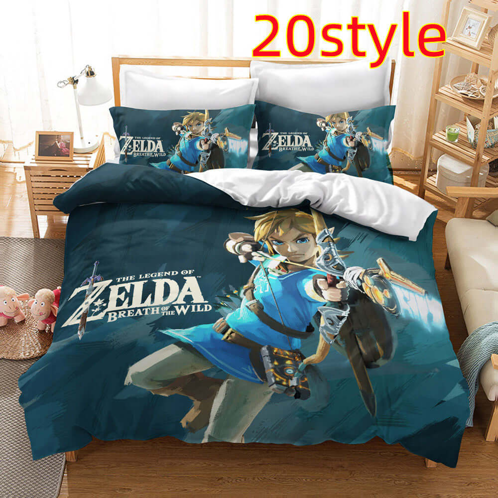 Zelda bedding set of 3 pieces